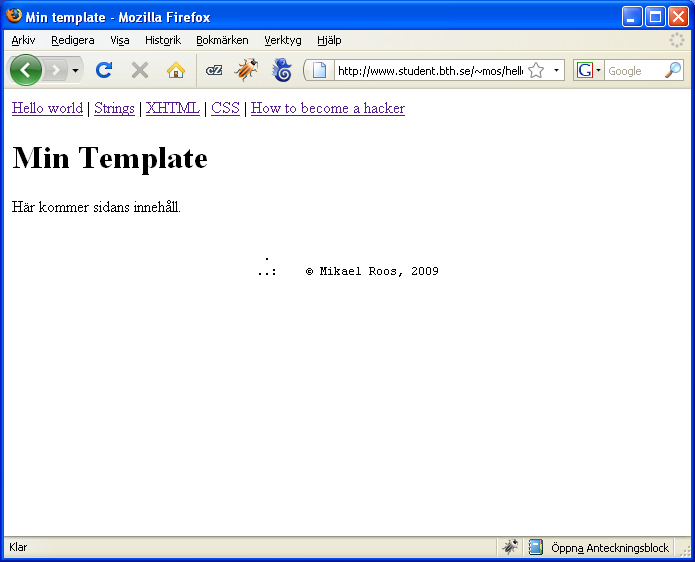 Nu fungerar `template.php` som den ska.